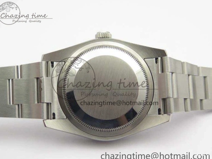 0101 Datejust 116234 36mm DJF 1:1 Best Edition Fluted Bezel Black Com Diam Dial On SS Oyster Bracelet SA Breathable 3523